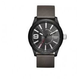 Uhrenarmband Diesel DZ1776 Leder Anthrazitgrau 24mm