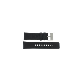 Uhrenarmband Diesel DZ4375 Leder Schwarz 24mm