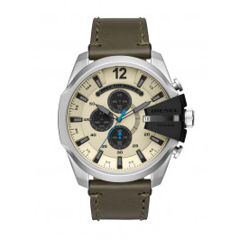 Uhrenarmband Diesel DZ4464 Leder Grün 26mm