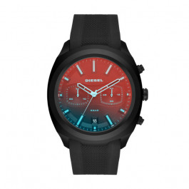 Uhrenarmband Diesel DZ4493 Silikon Schwarz 26mm