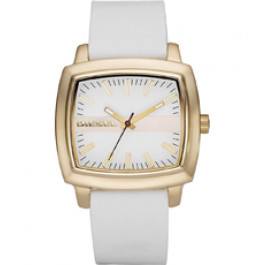 Uhrenarmband Diesel DZ5192 Leder Weiss 20mm