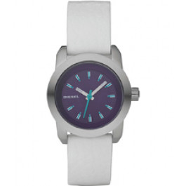 Uhrenarmband Diesel DZ5239 Leder Weiss 16mm