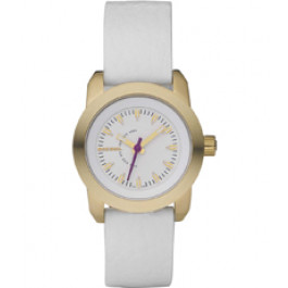 Uhrenarmband Diesel DZ5240 Leder Weiss 16mm