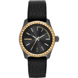 Uhrenarmband Diesel DZ5408 Leder Schwarz 20mm