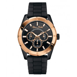 Mark Ecko Uhrenarmband E10565G1 Kautschuk Schwarz 22mm