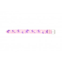 Uhrenarmband Esprit ES102764 Leder Rosa 16mm