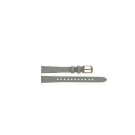 Uhrenarmband Fossil ES4834 Leder Grau 12mm