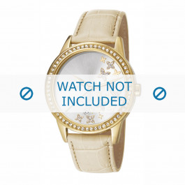 Esprit Uhrenarmband ES107302-004 Leder Beige + standardnähte