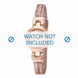 Esprit Uhrenarmband ES107662-002 Leder Rosé