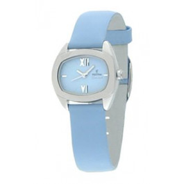 Uhrenarmband Festina F16013-2 Leder Hellblau 16mm