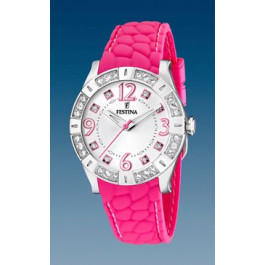 Uhrenarmband Festina F16541-7 Silikon Rosa 20mm