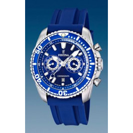 Uhrenarmband Festina F16574-3 Kautschuk Blau