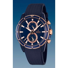 Uhrenarmband Festina F16851/1 Kautschuk Blau 22mm