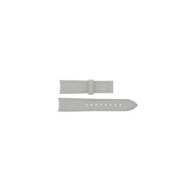 Uhrenarmband Festina F16196-1 / F16180 Leder Weiss 20mm