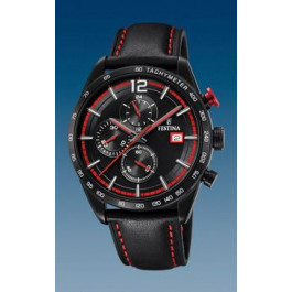 Uhrenarmband Festina F20344-5 Leder Schwarz 22mm