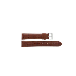 Uhrenarmband Universal F335 Leder Cognac 18mm