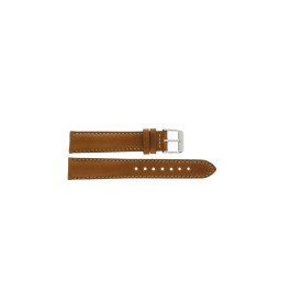 Uhrenarmband Universal F412 Leder Cognac 18mm
