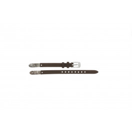 Uhrenarmband Fossil ES3861 / Georgia Leder Braun 7mm