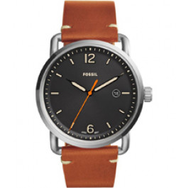 Uhrenarmband Fossil FS5328 Leder Braun 22mm