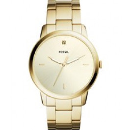 Uhrenarmband Fossil FS5457 Rostfreier Stahl Vergoldet 22mm