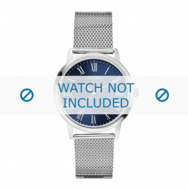 Guess Uhrenarmband W0406G3 Wafer Metall Silber 20mm