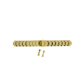 Uhrenarmband Guess GW0410L2 / Crown Jewel Stahl Vergoldet 16mm