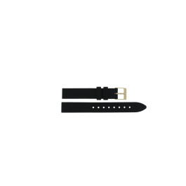 Uhrenarmband Guess GW0451L1 / W0451L1 / Piper Kautschuk Schwarz 14mm