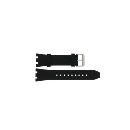 Uhrenarmband Guess GW0663G / MASCULINO Kautschuk Schwarz 26mm