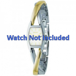 Uhrenarmband (Armband + Gehäuse-Kombination) DKNY NY4634 Case / Strap Stahl Zweifarbig 13mm