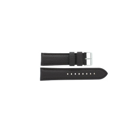 Uhrenarmband Universal I037XL Leder Dunkelbraun 24mm