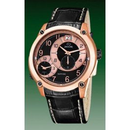 Uhrenarmband Jaguar J631-3 / J635-1 Leder Schwarz 24mm