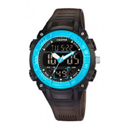 Uhrenarmband Calypso K5601-4 / K5601-5 / K5601-6 / K5601-8 Kautschuk Schwarz 14mm