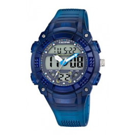 Uhrenarmband Calypso K5601-7 Kautschuk Blau