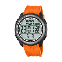 Uhrenarmband Calypso K5704-2 Kunststoff Orange