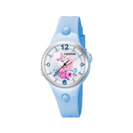 Uhrenarmband Calypso K5783-5 / K5783-B Kunststoff Hellblau