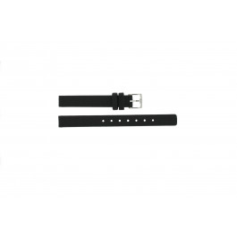 Uhrenarmband Calvin Klein K600000220 Leder Schwarz 10mm