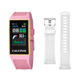 Uhrenarmband Smartwatch Calypso K8502-1 Kautschuk Rosa