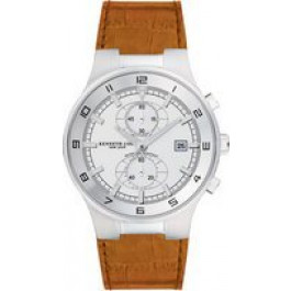 Uhrenarmband Kenneth Cole KC1314 Leder Braun 25mm