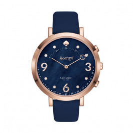 Uhrenarmband Smartwatch Kate Spade New York KST23210 Leder Blau 16mm