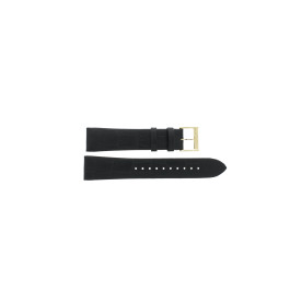 Uhrenarmband Seiko 6G28-00X0 / SRK036P1 / L0G3011K0 Leder Schwarz 21mm