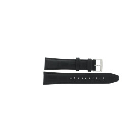 Uhrenarmband Seiko L0GP012J0 / SNE491P1 / SNE495P1 / V157-0CN0 Leder Schwarz 21mm