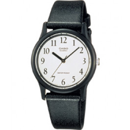 Uhrenarmband Casio 70603234 / LQ-124-1B Kunststoff Schwarz 15mm