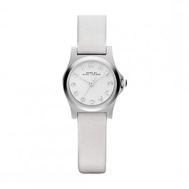 Uhrenarmband Marc by Marc Jacobs MBM1234 Leder Weiss 11mm
