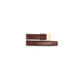 Uhrenarmband Marc by Marc Jacobs MBM1274 Leder Rot 20mm