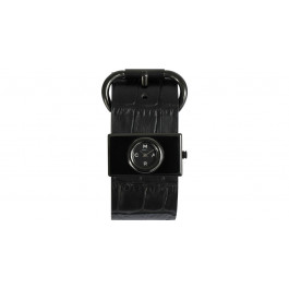 Uhrenarmband Marc by Marc Jacobs MBM1395 Leder Schwarz 30mm