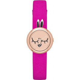 Uhrenarmband Marc by Marc Jacobs MBM2051 Leder Rosa 12mm