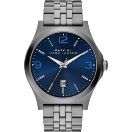 Uhrenarmband Marc by Marc Jacobs MBM5070 Rostfreier Stahl Anthrazitgrau 22mm