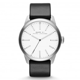 Uhrenarmband Marc by Marc Jacobs MBM5090 Leder Schwarz 22mm