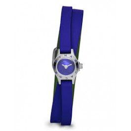 Uhrenarmband Marc by Marc Jacobs MBM5533 Silikon Blau 7mm