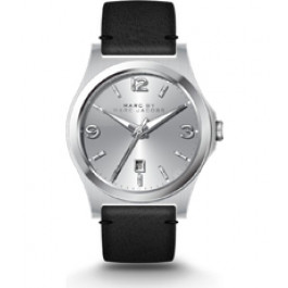 Uhrenarmband Marc by Marc Jacobs MBM9054 Leder Schwarz 14mm